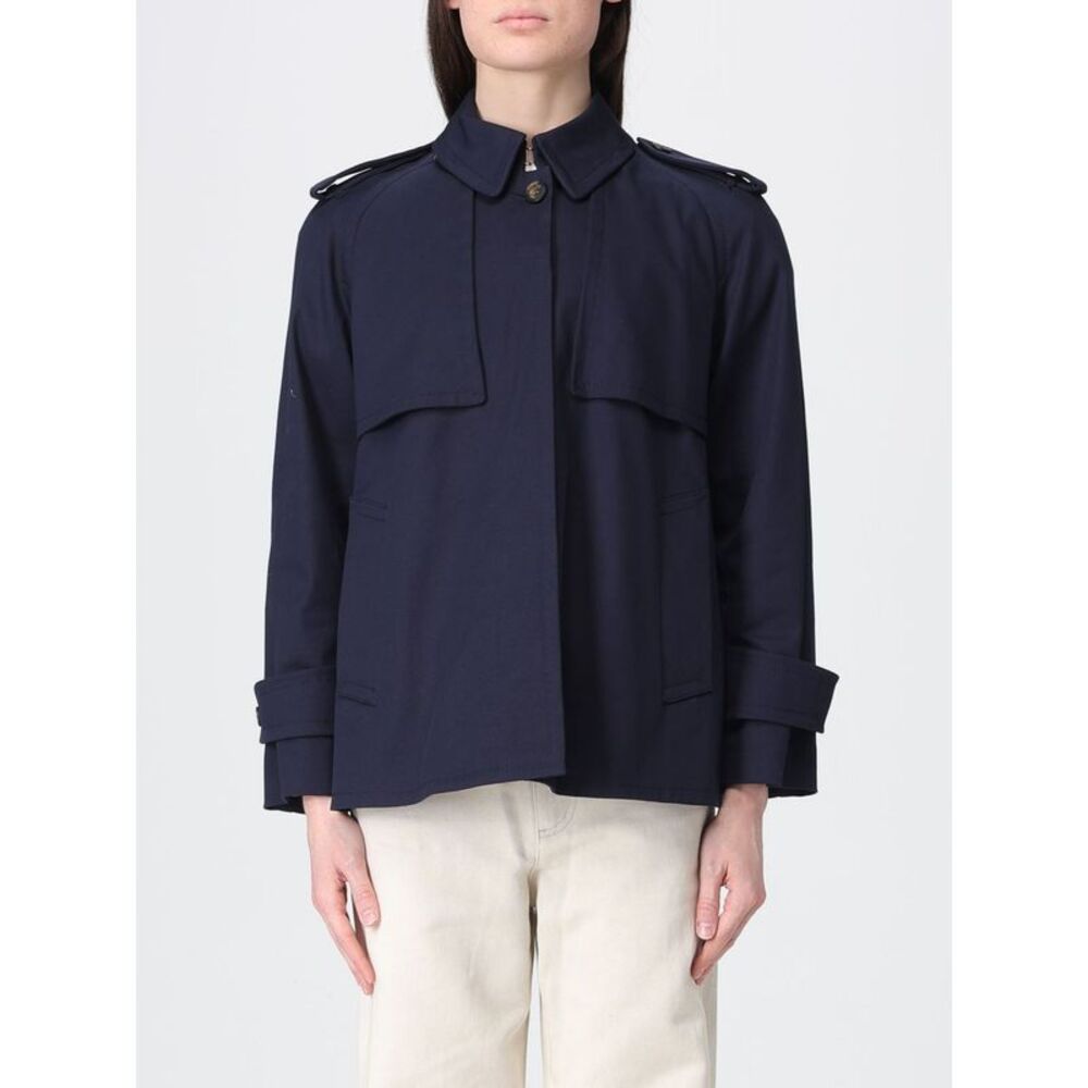 Fay Women Short Cotton Trench Coat Fay